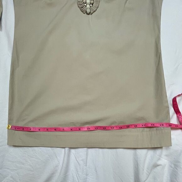 MICHAEL Michael Kors Beaded Tunic in Beige, size S - VGUC - Picture 10 of 12